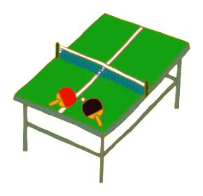 Ping Pong Table Icon
