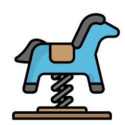 Spring Horse Icon